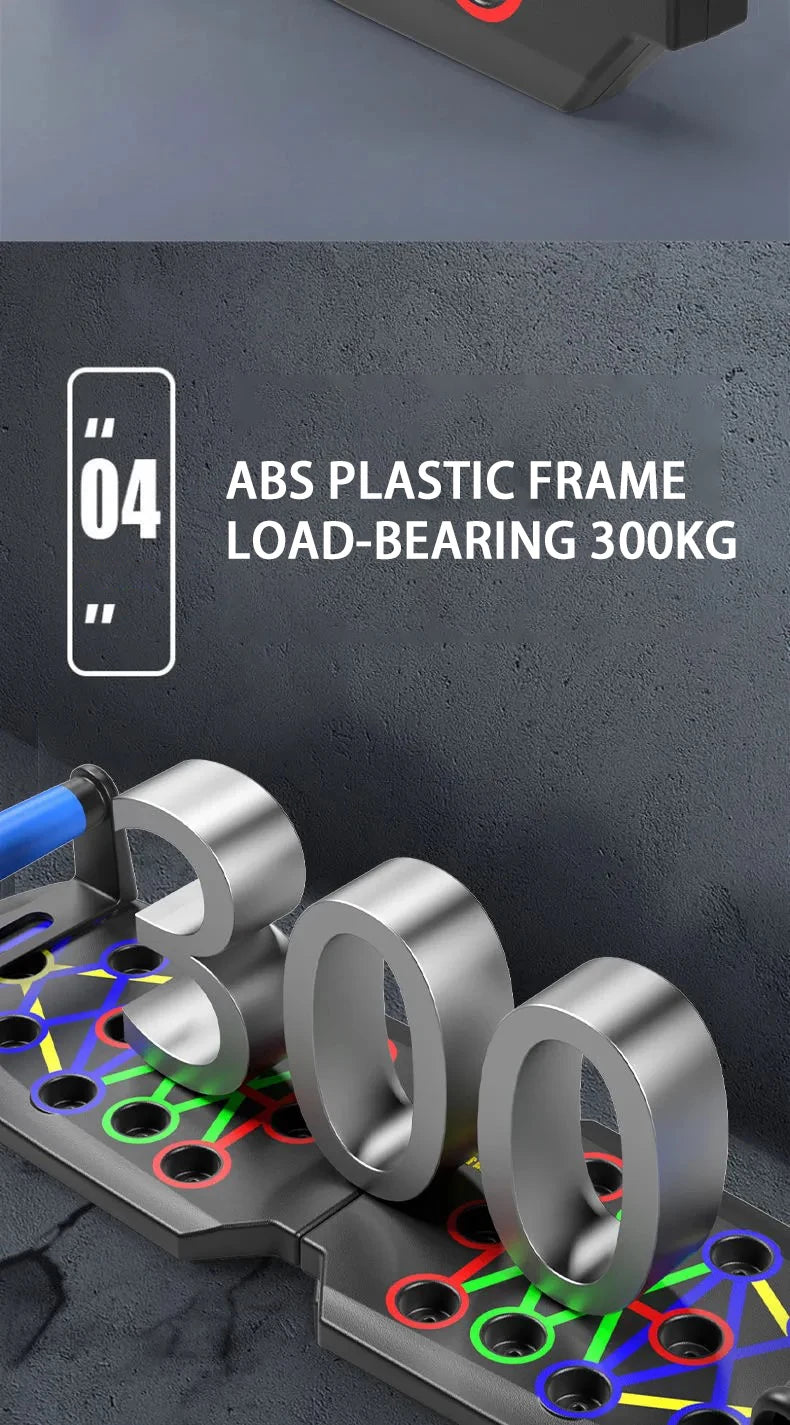 Push-Up Board Set Portable Multifunctional Fitness Equipment For Chest Abdomen Arms/Back Training